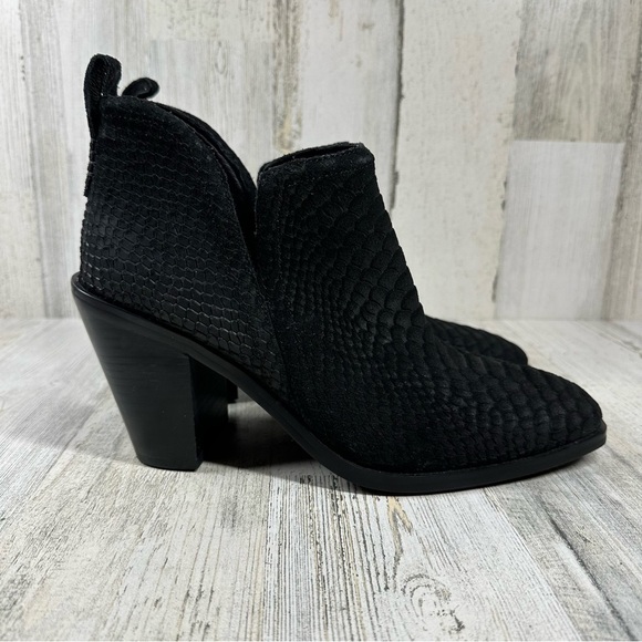 NEW Jeffrey Campbell Women's Rosee Square Toe High Heel Booties #922 - Picture 10 of 12